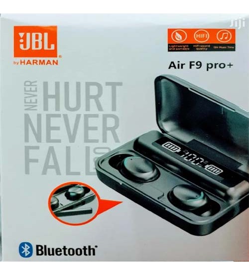 New JBL Air F9 PRO+ Dual Bluetooth Wireless Earbuds